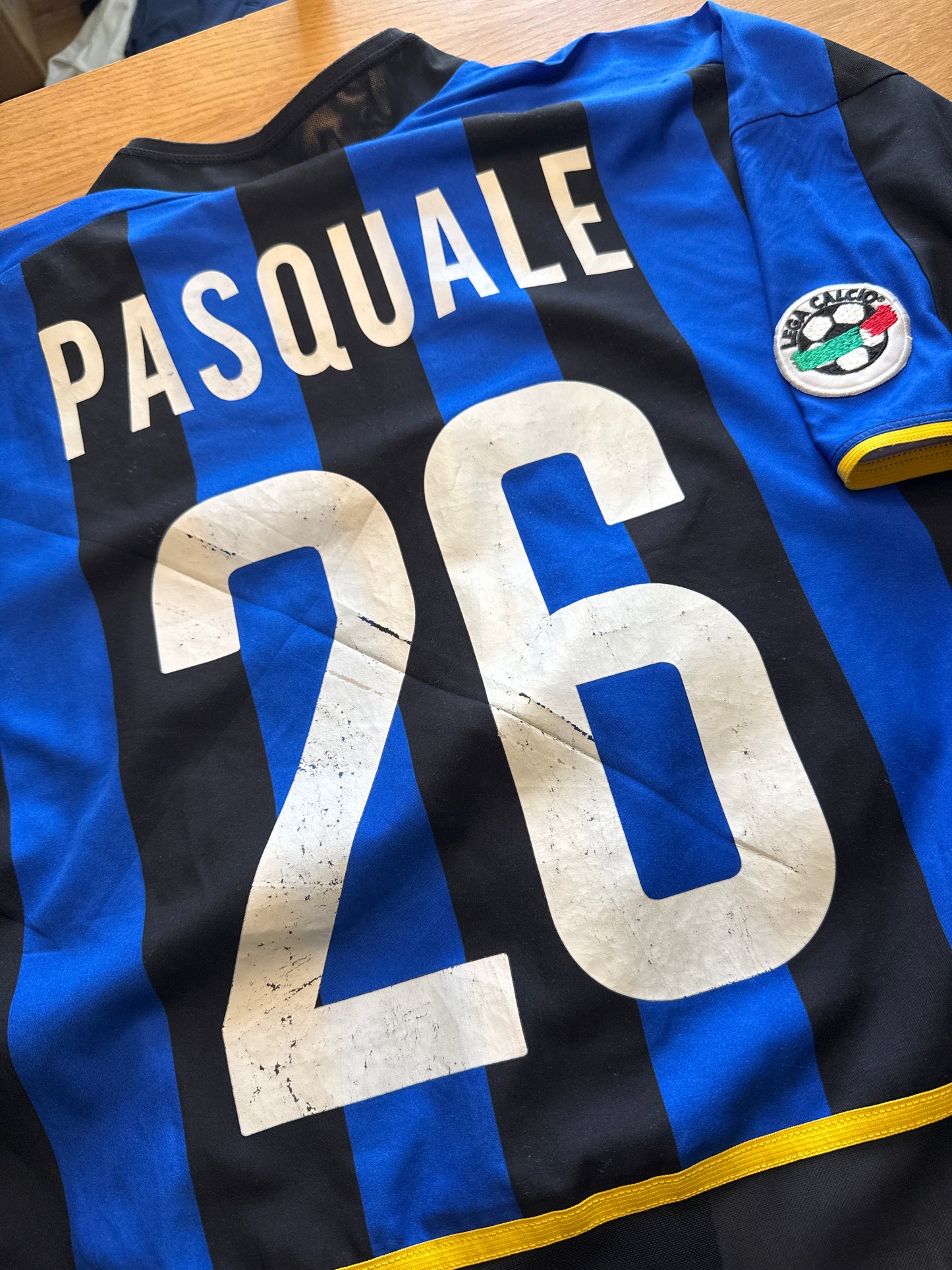 Inter Milan 2002/03 Match Issue Home 'Pasquale 26' (XL)