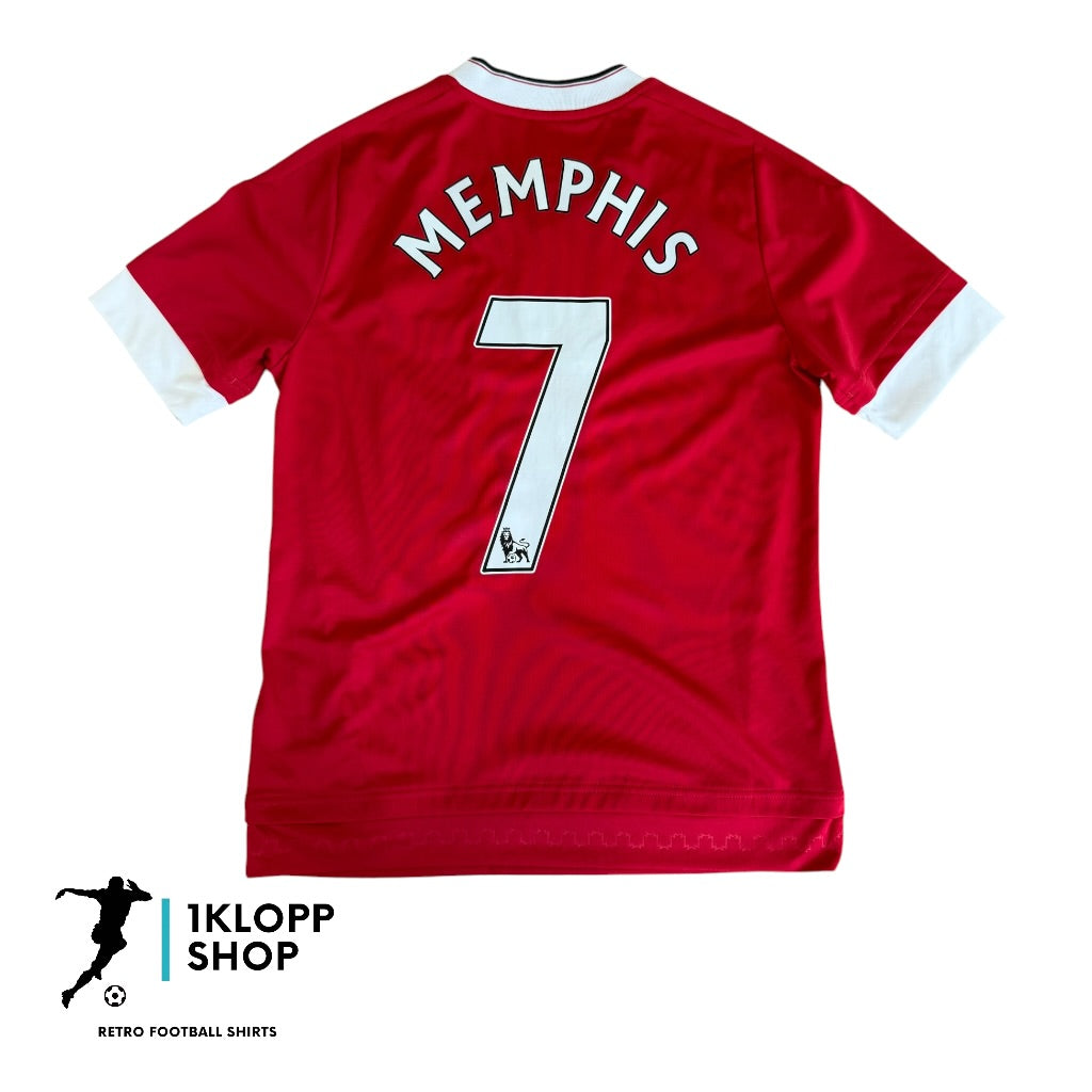 Manchester United 2015/16 Home 'Memhpis 7' (L Boys)