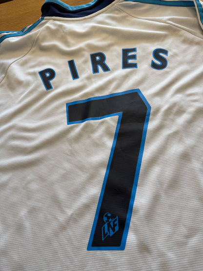 Marseille 1999/00 Player Issue Home 'Pires 7' (XL)