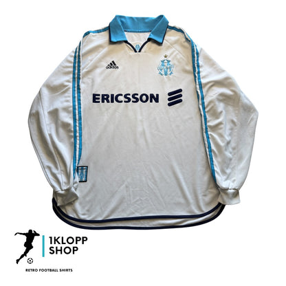 Marseille 1999/00 Player Issue Home 'Pires 7' (XL)