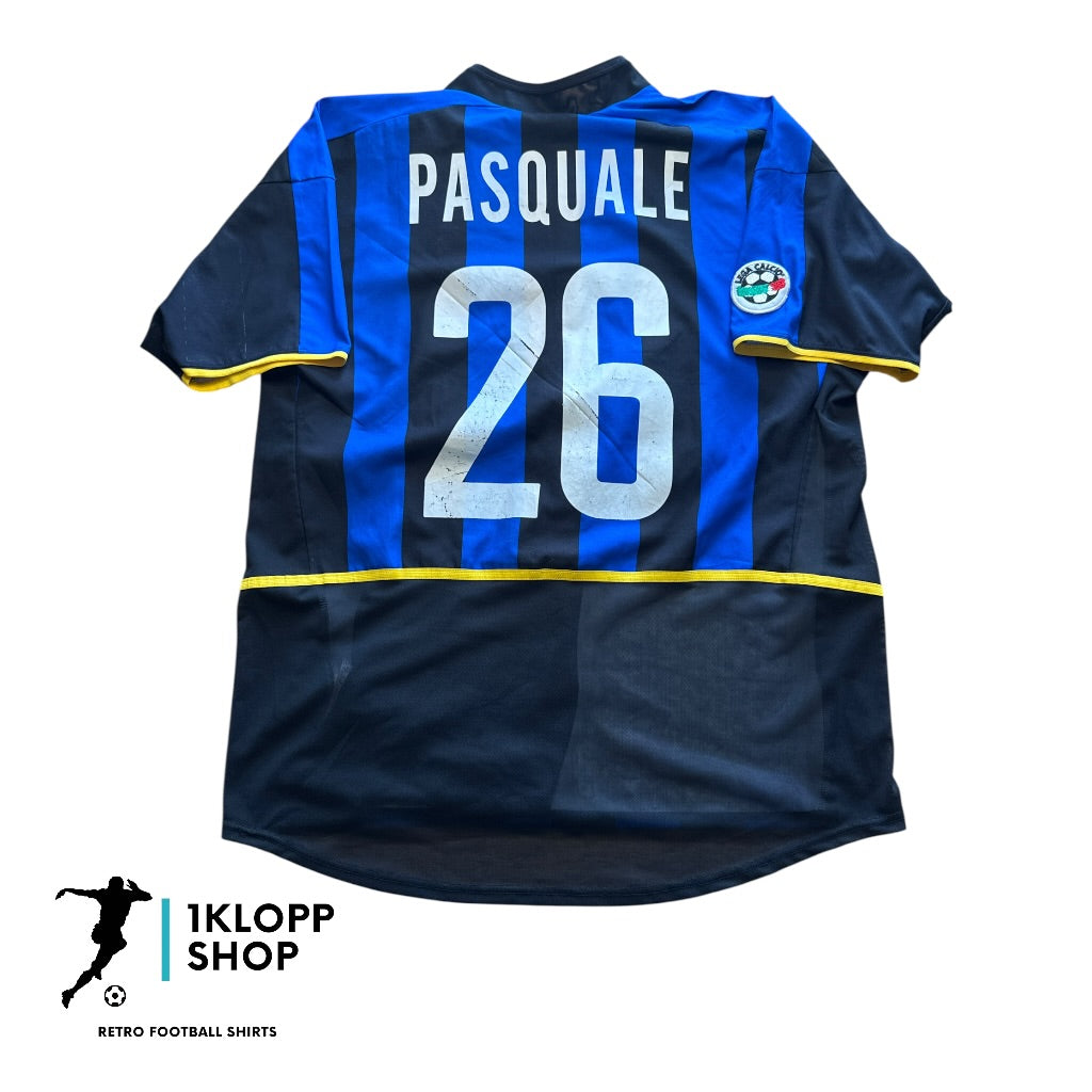 Inter Milan 2002/03 Match Issue Home 'Pasquale 26' (XL)