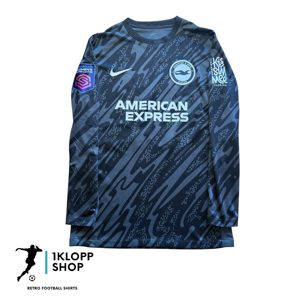 Brighton and Hove Albion 2024/25 Match Issue/Worn (Women's) Goalkeeper 'Baggaley 32' (M)