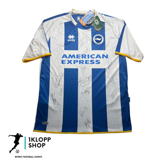 Brighton and Hove Albion 2013/14 Home Signed BNWT (XL)