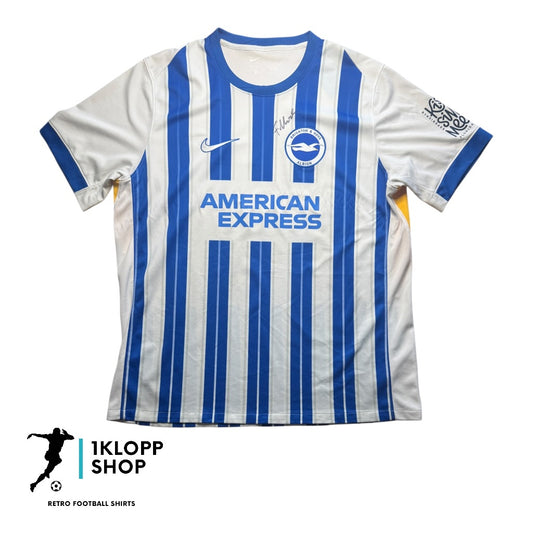 Brighton and Hove Albion 2024/25 Home Signed (Fabian Hurzeler) (XL)